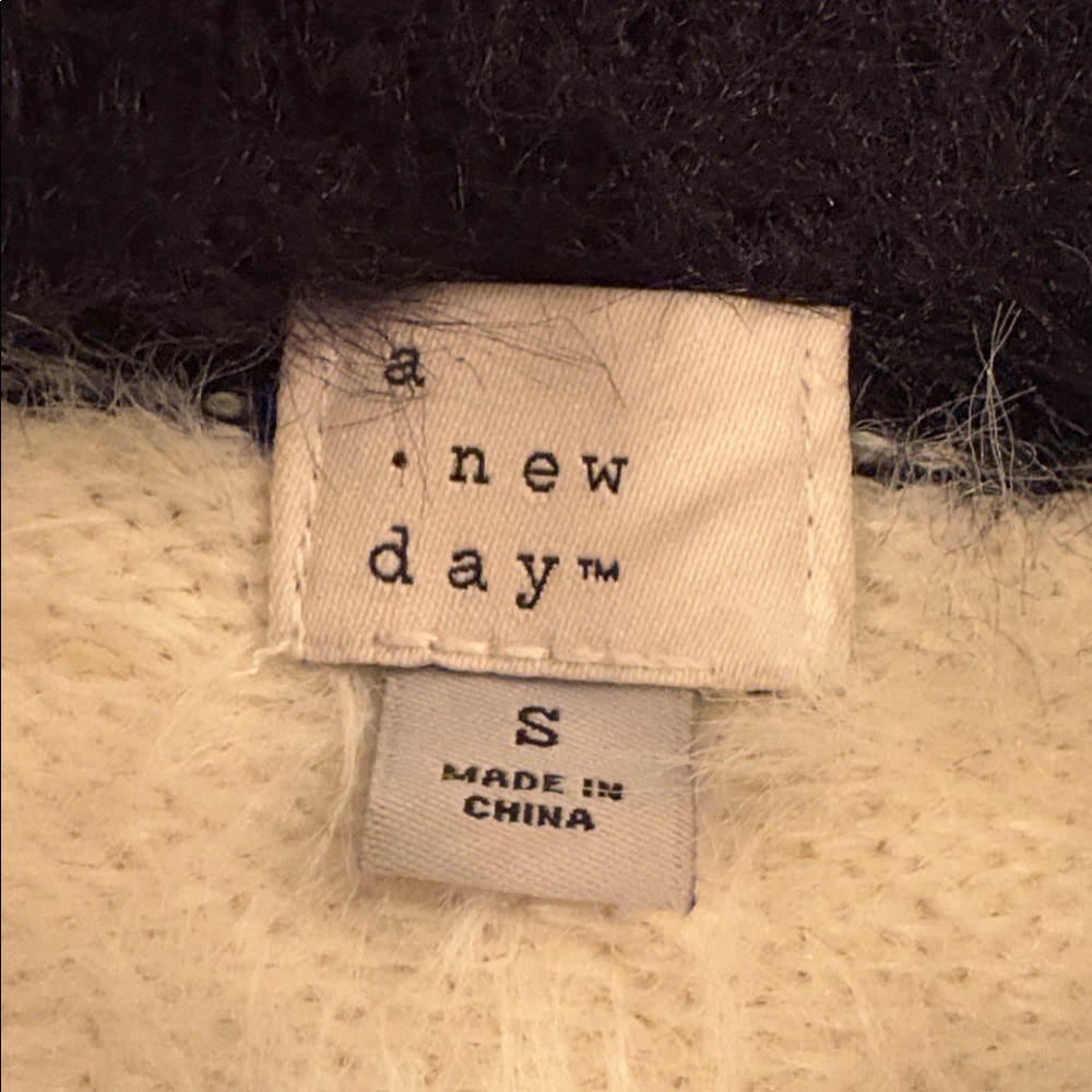 a new day Black and White Striped Sweater - Picture 4 of 5